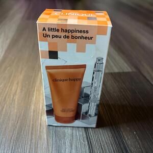 Clinique A Little Happiness Fragrance Perfume & Body Lotion Gift Set NEW NIB